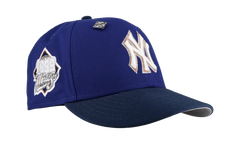59FIFTY New York Yankees 1999 World Series Fitted Hat "Blue / Navy / Glow" NE249