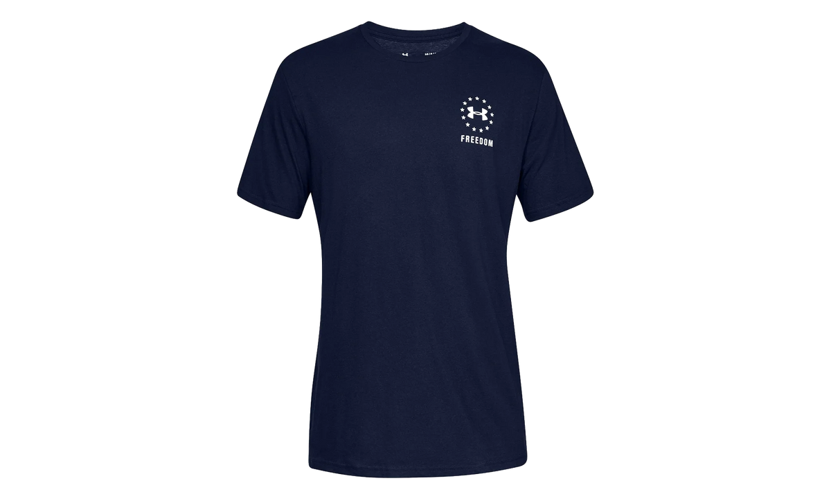 Freedom Left Chest Live T-Shirt "Academy Blue / White" 1330059 408