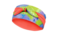 BANDANA PRINTED HEAD TIE REVERSIBLE "Purple Pulse / Bright Mango / White" N.000.2750.937