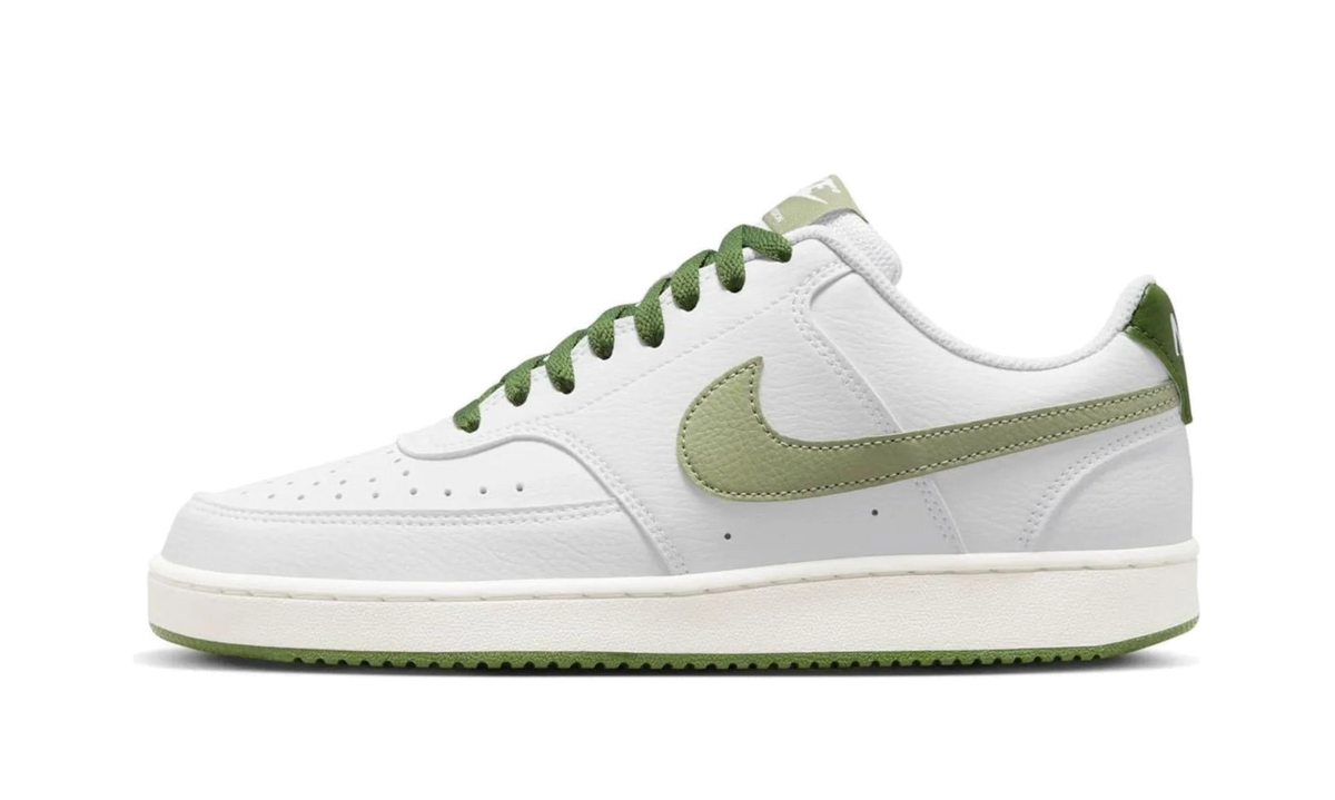 Court Vision Low "White / Oil Green" FJ5480 100