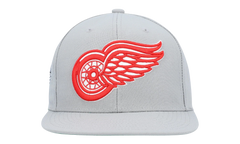 NHL Alternate Flip Snapback Cap "Detroit Red Wings - Grey" 6HSSDX22015 DRWGREY
