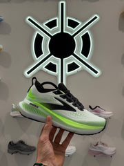Brooks Glycerin 23 White Phantom Green Gecko Men's