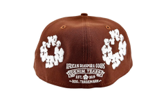 New Era Cotton Wreath 59Fifty Fitted Cap "Brown" DT339