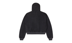 FRIDAY BLACK ZIP UP HOODIE "Black/Yellow" EN8WMYNH