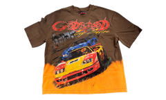 FTW Tee "Brown Bleached Wash" GS034