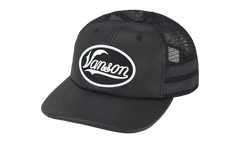 Vanson Leathers Mesh Back 6-Panel "FW25 - Black" SU27091