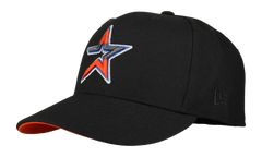 59FIFTY Houston Anniversary 50th Anniversary "3 Tier" Fitted Hat "Black / Orange" 123451297745