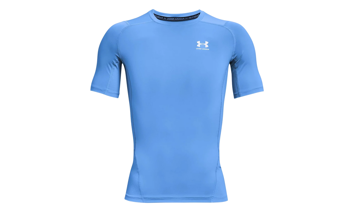 HeatGear Compression Short Sleeve "Carolina Blue / White" 1361518 475