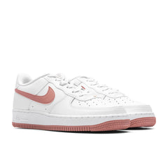 Air Force 1 (GS) - Summit White/Red Stardust/White