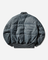 Men's MA-1 Base Flight Bomber Jacket Denim Blue