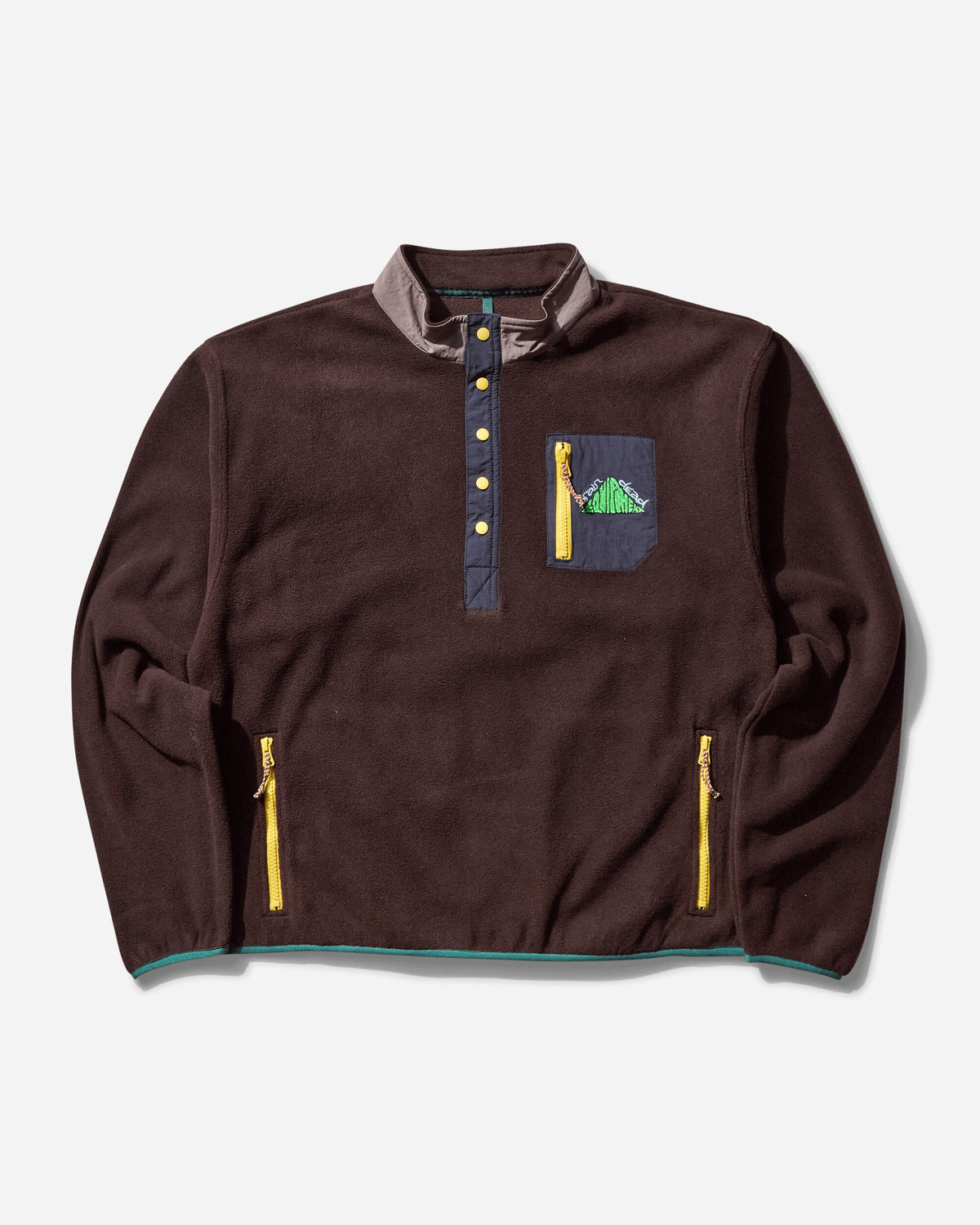 Men's Equipment Fleece Pullover Brown