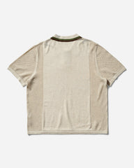 Men's Logo Head Pointelle Polo Natural