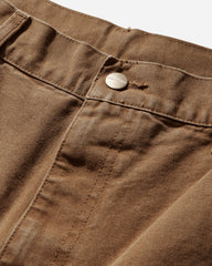 Men's Double Knee Pants Hamilton Brown (Grind Washed)