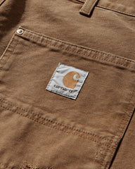Men's Double Knee Pants Hamilton Brown (Grind Washed)