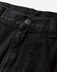 Men's OG Double Knee Pants Black (Dark Used Wash)