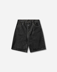 Men's Brandon Shorts Black (Stone Washed)