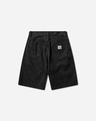 Men's Landon Shorts Black (Stone Washed)