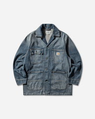 Men's Aden Chore Coat Blue (Grind Washed)
