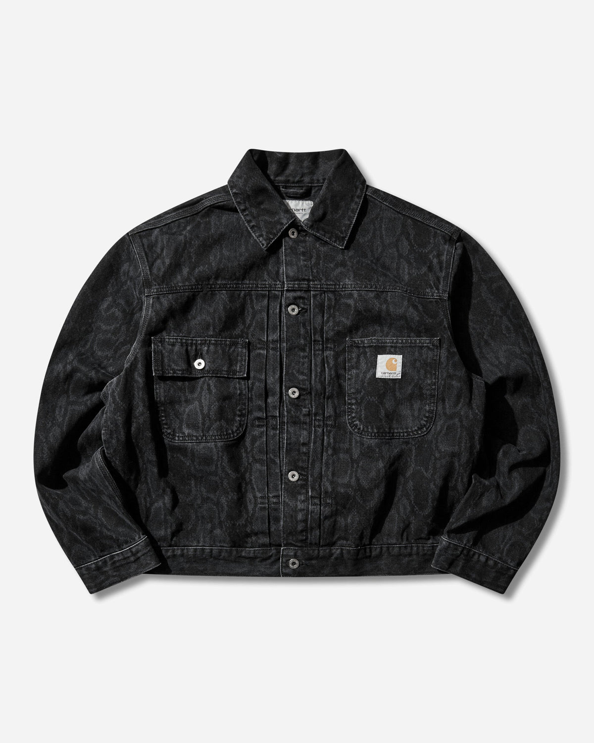 Men's Belmar Jacket Snake Camo Black (Heavy Stone Wash)