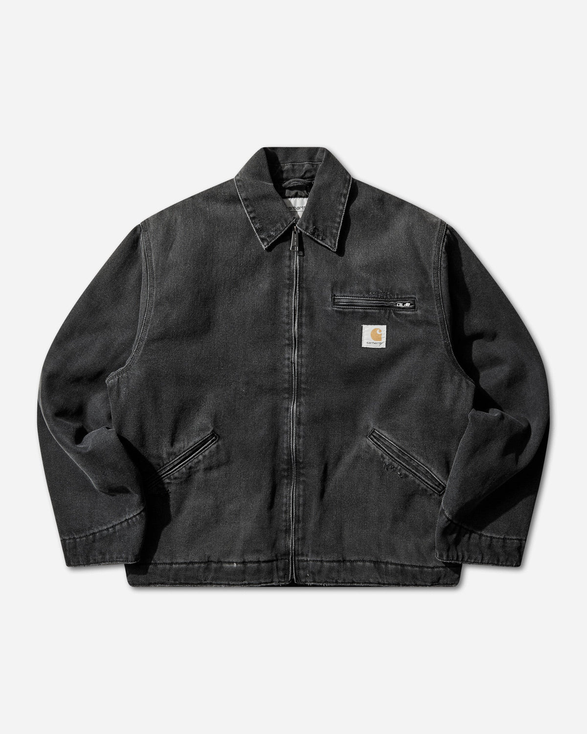 Men's OG Detroit Jacket Black (Grind Washed)