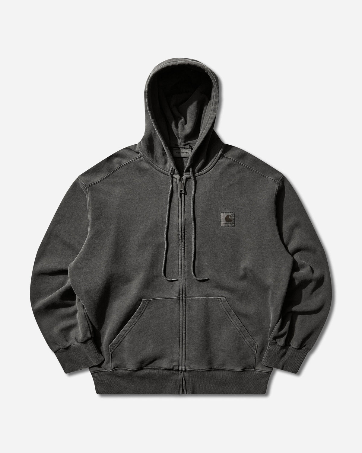Men's Hooded Nelson Jacket Black (Garment Dyed)