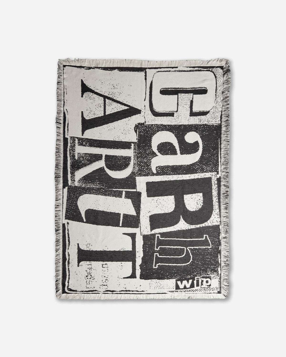 Letterpress Blanket Black / Wax