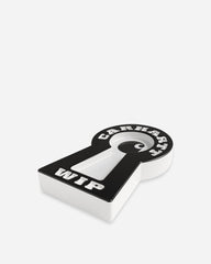 Locked Cone Incense Holder White / Black