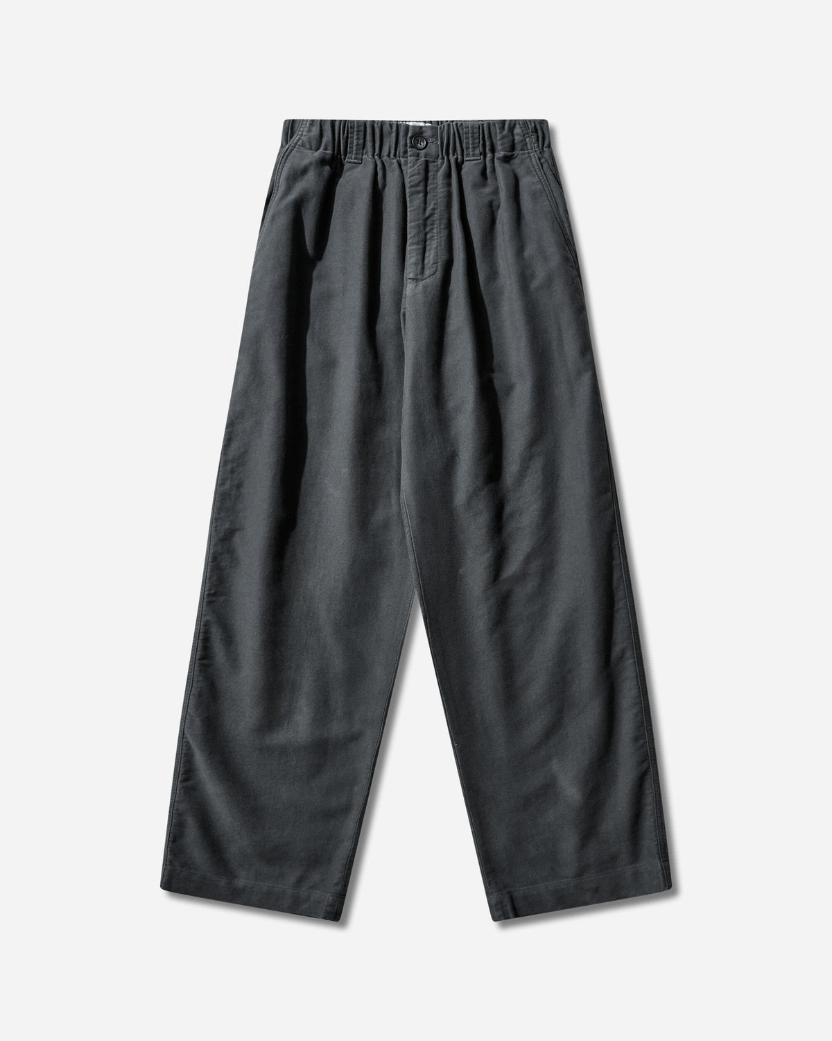 Men's Brushed Cotton Comfort Pants Charcoal