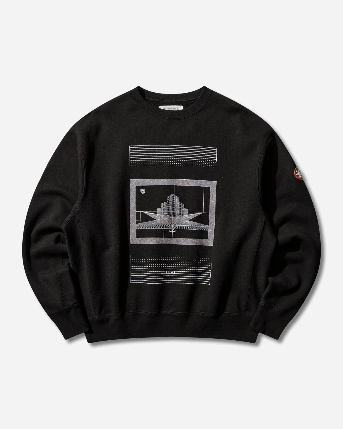Men's AS Cdisc2_1 Crewneck Sweatshirt Black