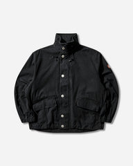 Men's Canvas Casual Zip Jacket Black