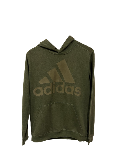 Vintage Adidas 3-Stripe Hoodie Medium