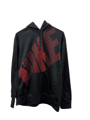 Vintage Nike Cross Body Logo Hoodie Large