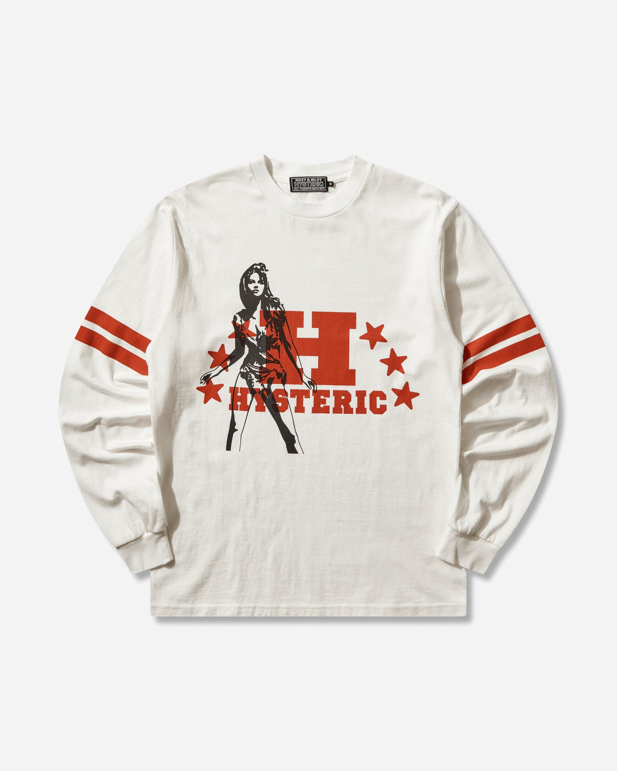 Men's H Stars Longsleeve T-Shirt White
