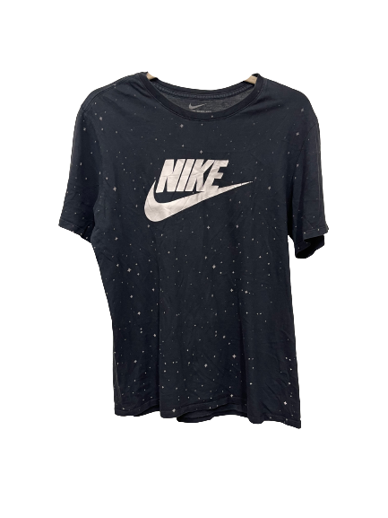 Vintage Nike Star Constellation Black T-Shirt Medium