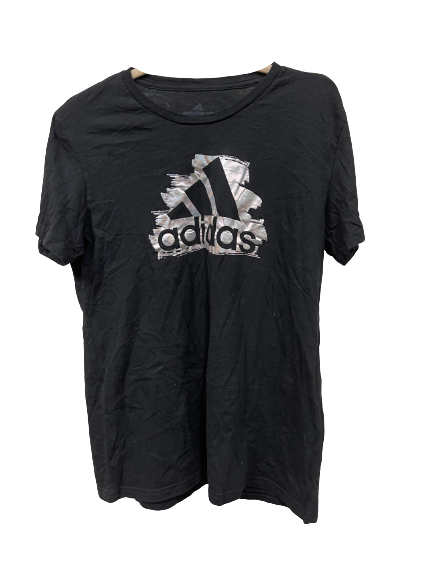 Vintage Black Adidas T-Shirt Large