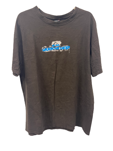 Vintage Quicksilver Brown T-shirt X Large
