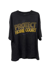 Vintage Protect Home Court Lakers Black T-Shirt XX Large