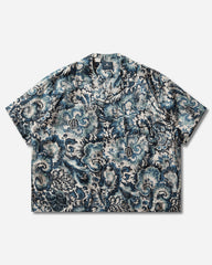 Men's Blue Tab Short Sleeve Camp Shirt Blue