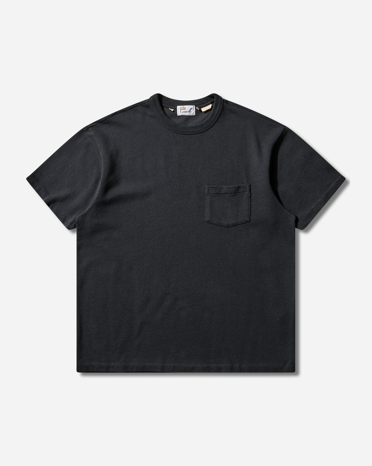 Men's 1960's Casual T-Shirt Jet Black
