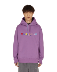 Logo Hooded Sweatshirt Purple