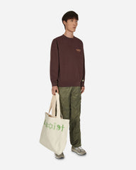Karma Logo Crewneck Sweatshirt Brown