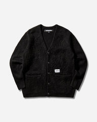 Men's Mohair Cardigan Black