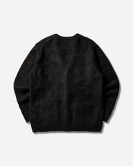 Men's Mohair Cardigan Black
