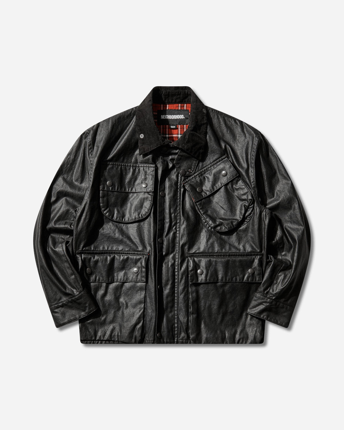 Men's Coated Field Jacket Black