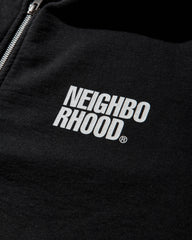 Men's Classic Sweat Zip Hoodie Black