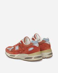 Made in UK 991v2 Vintage Sports Sneakers Potters Clay / Raw Sienna / Harbor Mist