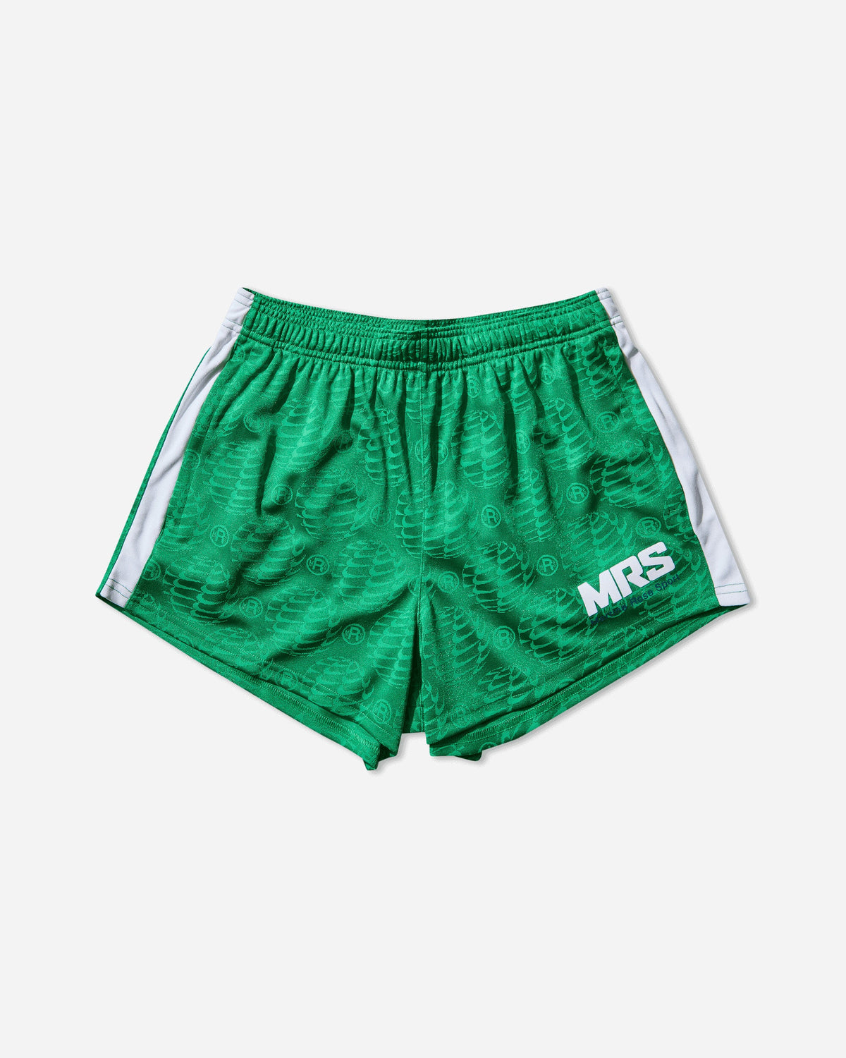 Men's Martine Rose Football Shorts Lucky Green