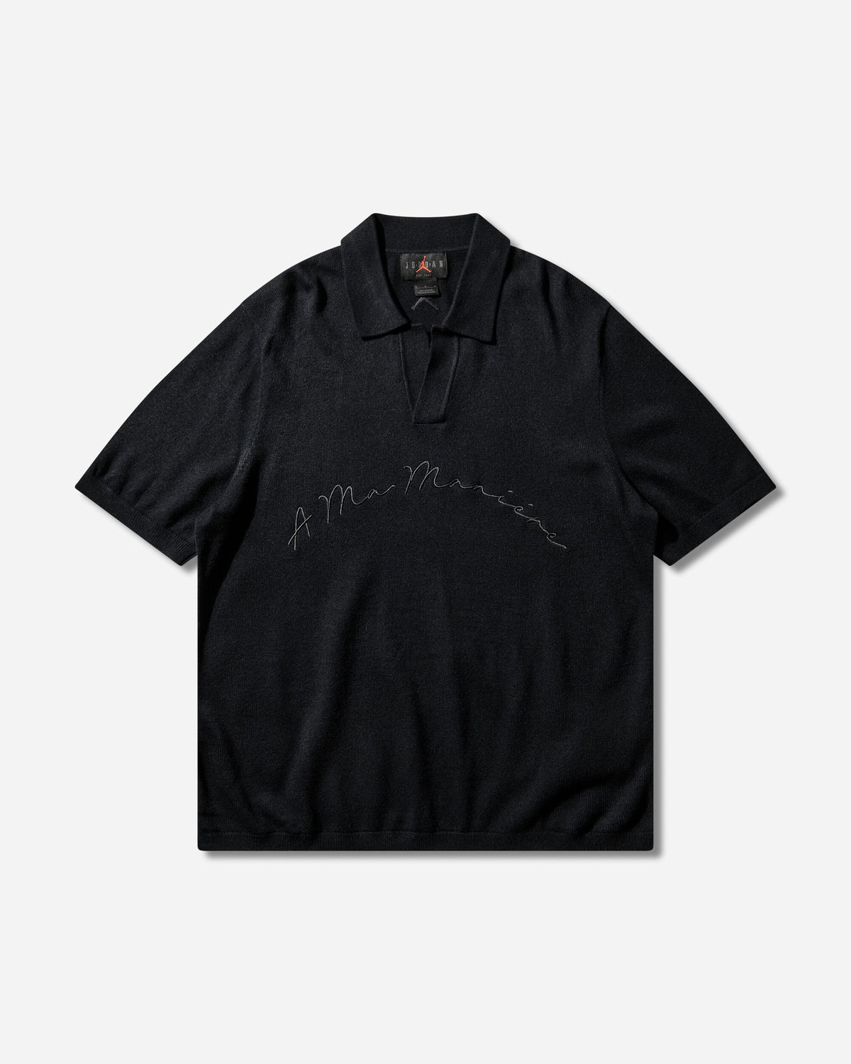Men's A Ma Maniére Knit Polo Black