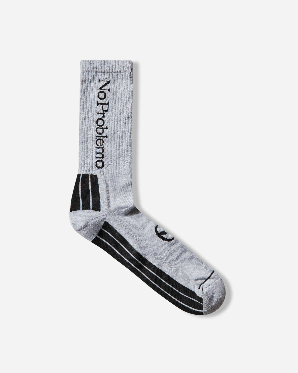 Logo Socks Grey Marl