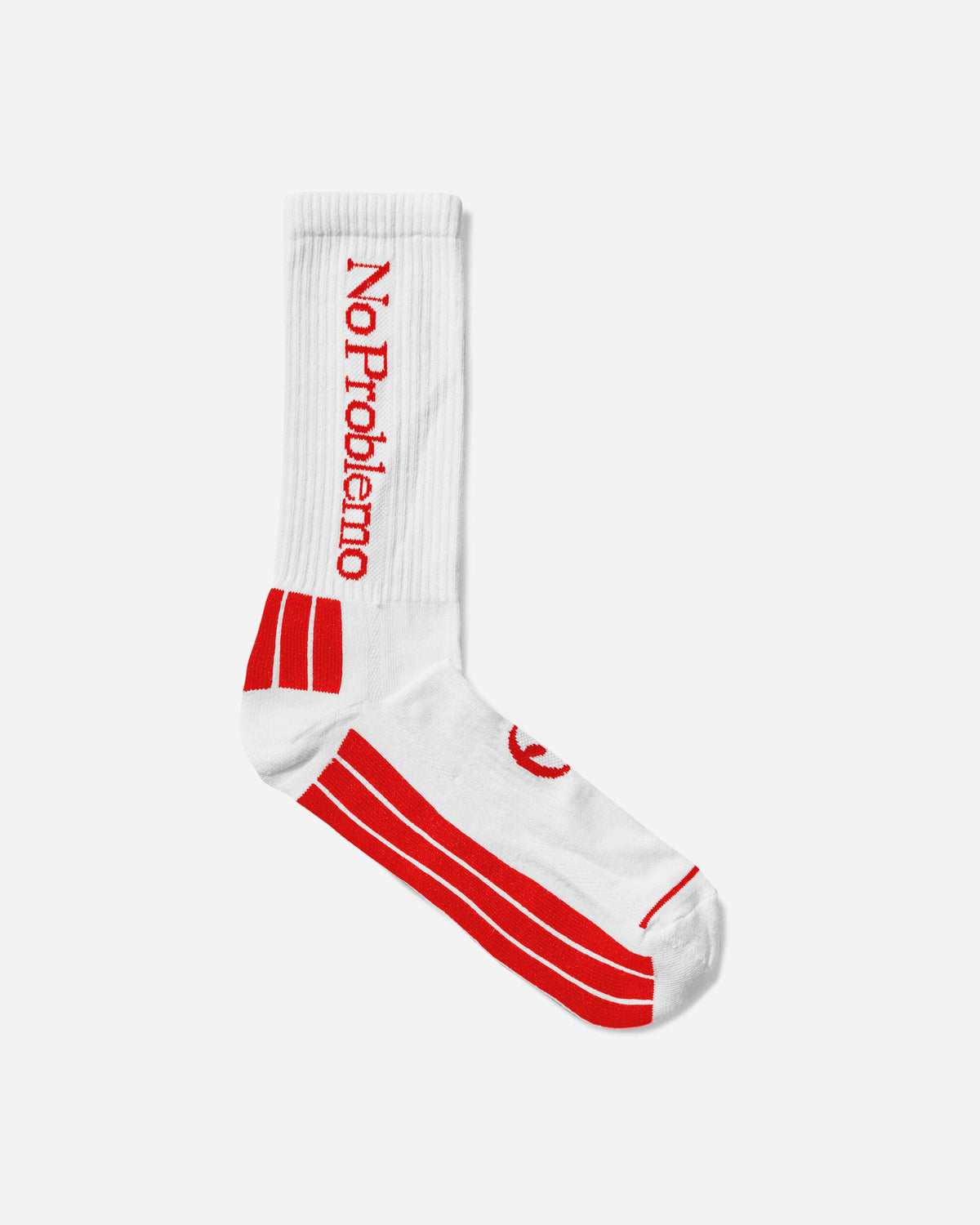 Logo Socks White